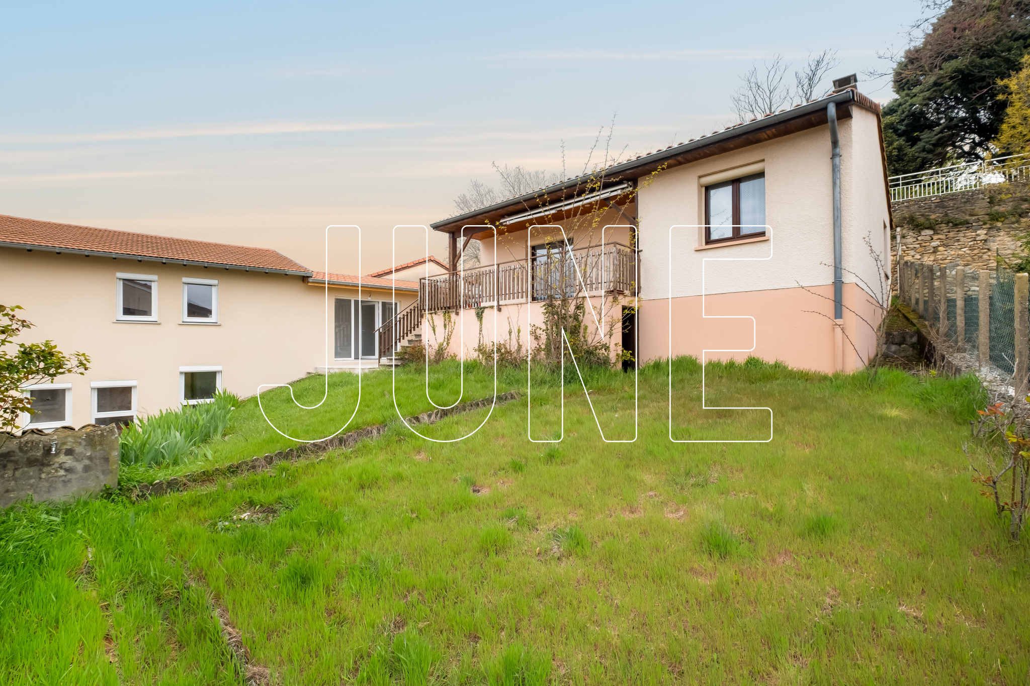 Maison plain pieds 65 m2 Communay